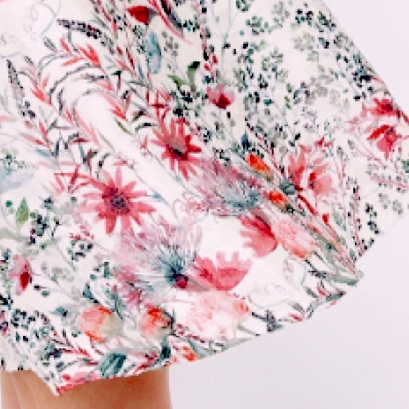 Ted Baker Gaea Bouquet Fit & Flare Sleeveless Floral Mini Dress. CL3 - Picture 11 of 11